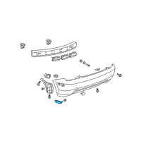 OEM Scion Reflector Diagram - 81590-52050