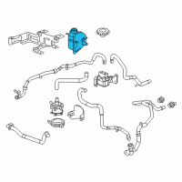 OEM 2017 Chevrolet Volt Tank-Radiator Surge Diagram - 84012208