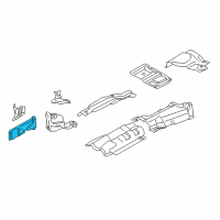 OEM 2015 BMW X1 Heat Insulation, Engine Support, Right Diagram - 51-48-7-059-366