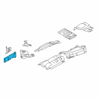 OEM BMW X1 Heat Insulation, Engine Support, Right Diagram - 51-48-7-059-366