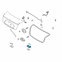 OEM 2005 Kia Spectra Bulb Diagram - K997005050