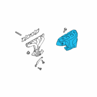 OEM 2009 Nissan Versa Cover-Exhaust Manifold Diagram - 16590-1KT0A