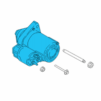 OEM Ford EcoSport Starter Diagram - GN1Z-11002-C