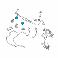 OEM 2010 BMW 535i GT Stabilizer Rubber Mounting Diagram - 31-35-6-753-913