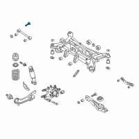 OEM 2010 Hyundai Genesis Coupe Bolt Diagram - 55260-3M000