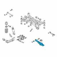 OEM 2015 Kia Sorento Control Arm Diagram - 552104Z201