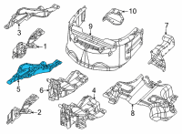 OEM Jeep Grand Cherokee L SHIELD-EXHAUST Diagram - 68429465AD