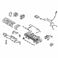 OEM Kia Wiring Harness-Battery System Diagram - 37539G5100