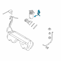 OEM 2015 BMW Z4 Right Fuel Level Sensor Diagram - 16-11-7-212-611