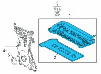 OEM Ford Maverick COVER - CYLINDER HEAD Diagram - LX6Z-6582-B