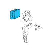 OEM 2017 Chevrolet Corvette Control Module Diagram - 23320257