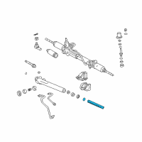 OEM 1995 Toyota Tacoma Power Steering Rack Sub-Assembly Diagram - 44204-35010