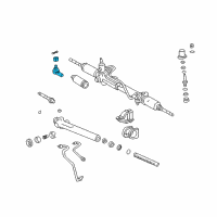 OEM 1997 Toyota Tacoma Outer Tie Rod Diagram - 45046-39285