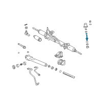 OEM 1995 Toyota Tacoma Valve Sub-Assy, Power Steering Control Diagram - 44201-35010