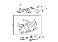 OEM Lexus NX450h+ SWITCH ASSY, DOOR CO Diagram - 84930-78050