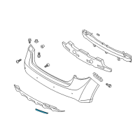 OEM Kia Forte REFLECTOR/REFLEX Assembly Diagram - 924051M400