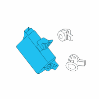 OEM 2017 Nissan Maxima Controller Assembly-SONAR Diagram - 28532-3JA2C