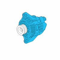 OEM 2018 Honda Fit Air Conditioner Generator Assembly Diagram - 31100-5KK-004