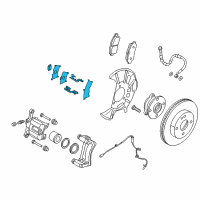 OEM 2020 Toyota Yaris Hardware Kit Diagram - 04945-WB004