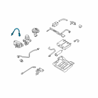 OEM Ford Bronco Lower Oxygen Sensor Diagram - GU2Z-9G444-A