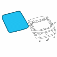 OEM 2019 Lexus UX250h WEATHERSTRIP, Back D Diagram - 67881-76020