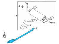 OEM Lincoln Corsair CONVERTER ASY Diagram - LX6Z-5E212-N