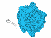 OEM 2021 Kia K5 Alternator Assy Diagram - 373002M420