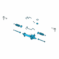 OEM 2009 Chevrolet Tahoe Gear Kit, Steering (Remanufacture) Diagram - 19330565