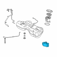 OEM 2018 BMW 740e xDrive CONTROL UNIT FOR FUEL PUMP Diagram - 16-14-9-452-468