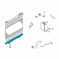 OEM 2005 Infiniti G35 Coolant Reservoir Diagram - 21463AM900