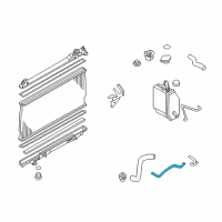 OEM Infiniti G35 Hose-Auto Transmission Oil Cooler Diagram - 21632-AL800