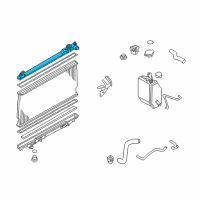 OEM 2004 Infiniti G35 Coolant Reservoir Diagram - 21412AL500