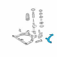 OEM 2004 Nissan Maxima Link Complete-Transverse, Lh Diagram - 54501-7Y00A