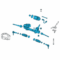 OEM Chevrolet Malibu Limited Gear Assembly Diagram - 84992394