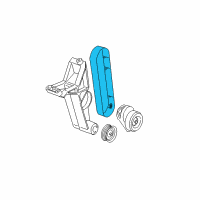 OEM 1997 Ford Explorer Serpentine Belt Diagram - XL2Z-8620-DA