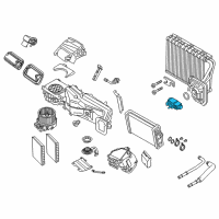 OEM 2021 BMW M850i xDrive Gran Coupe EXPANSION VALVE Diagram - 64-11-9-496-915