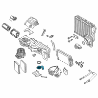 OEM BMW M5 Condensation Water Outlet Hose Diagram - 64-11-9-301-572