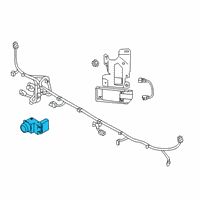 OEM 2018 Hyundai Kona Ultrasonic Sensor Assembly-P.A.S Diagram - 95720-J9000-PGY