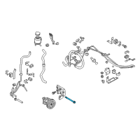 OEM Nissan Titan XD Bolt Diagram - 081B8-8251A