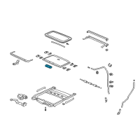 OEM Honda Handle, Sunshade *NH220L* (CLEAR GRAY) Diagram - 70611-SZA-A01ZA