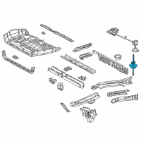 OEM 2007 Toyota Sienna Spare Carrier Diagram - 51900-45010