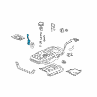 OEM 2003 Honda Pilot Fuel Sending Unit Diagram - 17630S3VA01