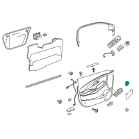 OEM Buick LaCrosse Lock Switch Diagram - 9060234