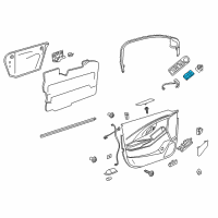 OEM 2014 Buick LaCrosse Window Switch Diagram - 9060216