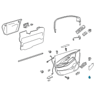 OEM Buick LaCrosse Trunk Lid Switch Diagram - 90871177