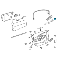 OEM Buick LaCrosse Mirror Switch Diagram - 9060208