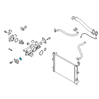 OEM Kia Forte Koup O-Ring Diagram - 256442G000