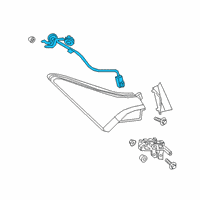 OEM Toyota Avalon Socket & Wire Diagram - 81555-07090