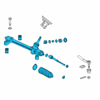 OEM 2021 Honda HR-V Gear Box Assembly, Steering Diagram - 53400-T7W-A02