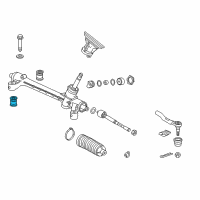 OEM 2022 Honda HR-V Bush A, Steering R Diagram - 53684-T7A-003